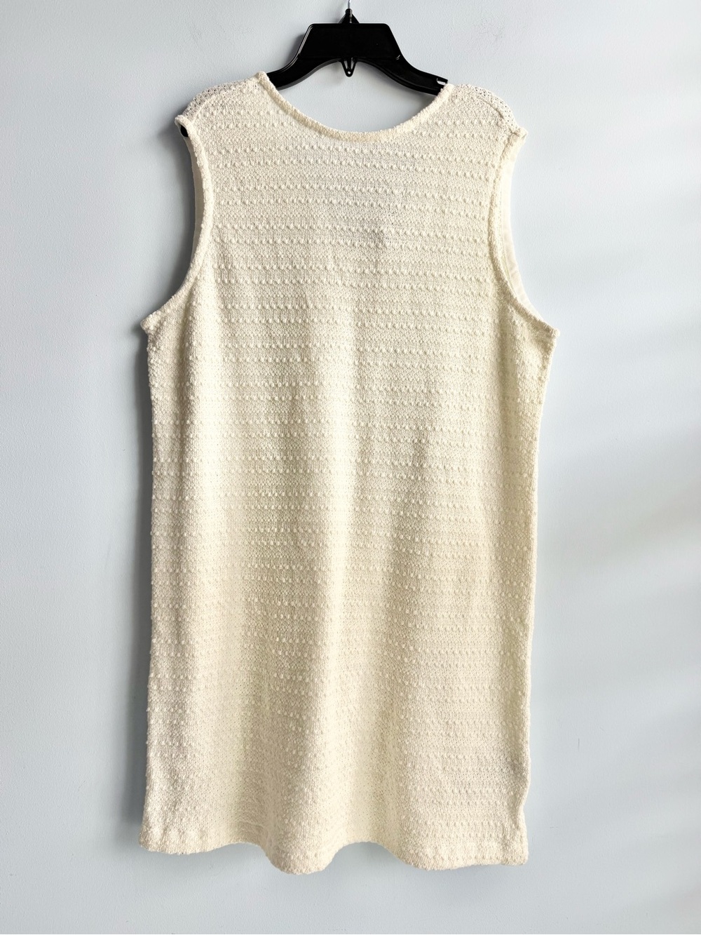 Calvin Klein Women’s Sweet Corn Crochet Mini Dress Size Large